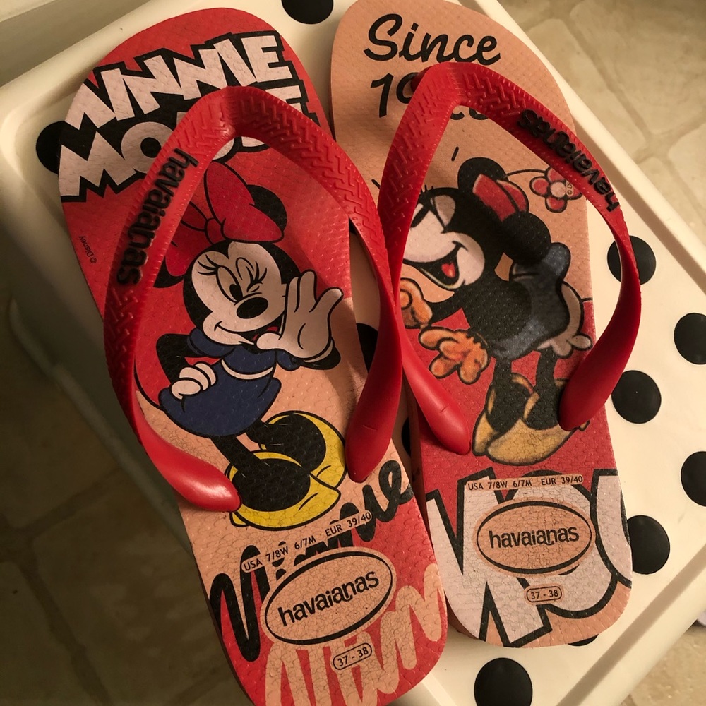 Minnie Mouse havaianas